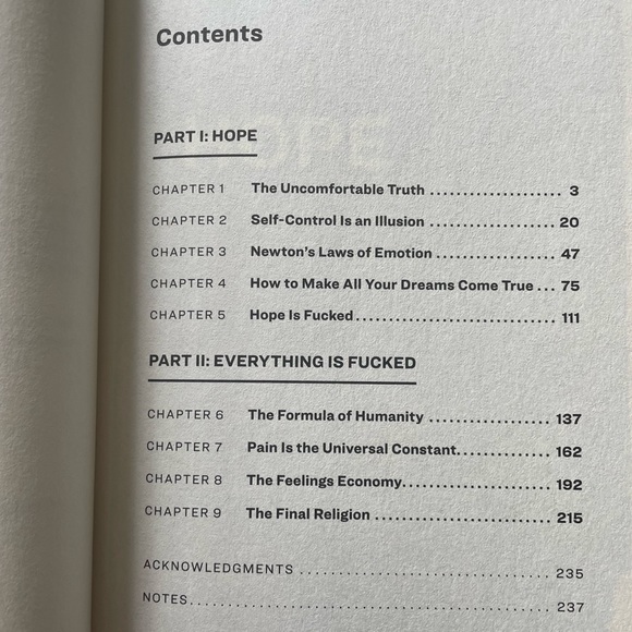 Everything is #@%!ed - A Book About Hope - Picture 3 of 3